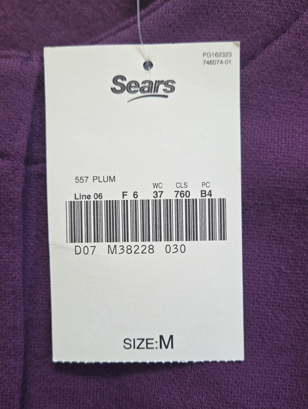 Vintage Sears Classic Elements Plum Cardigan! - Picture 4 of 7